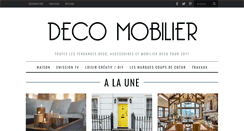 Desktop Screenshot of deco-mobilier.com
